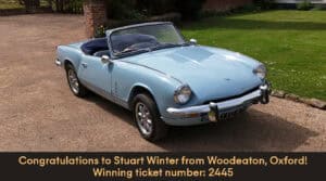 1970 Triumph Spitfire Mk3 - Sky Blue