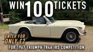 WIN 100 Tickets for 1967 Triumph TR4A IRS
