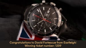 WIN a TAG Heuer Luxury Sports Chronograph