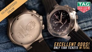 WIN a 2002 TAG Heuer Kirium McLaren Limited Edition Chronograph