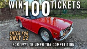 WIN 100 Tickets for 1971 TRIUMPH TR6