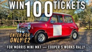 WIN 100 Tickets for Morris Mini Mk1 — Cooper S Works Rally Spec