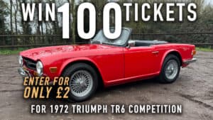WIN 100 Tickets for 1972 Triumph TR6