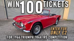 WIN 100 Tickets for 1966 Triumph TR4A IRS