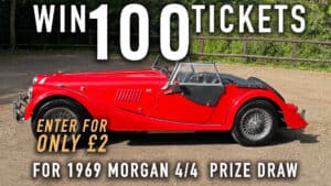 WIN 100 Tickets for 1969 Morgan 4/4
