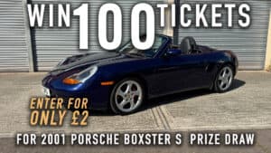 WIN 100 Tickets for 2001 Porsche Boxster S